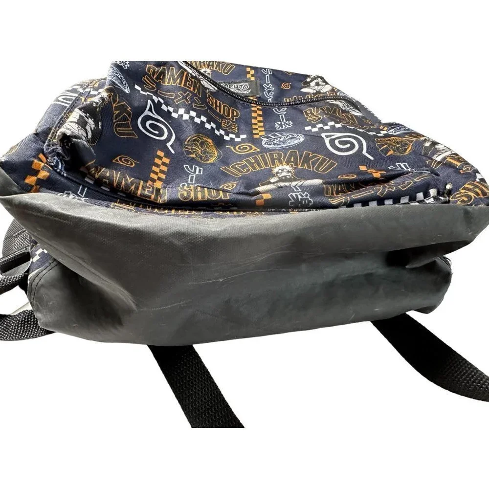 Naruto Shippuden‎ Ichiraku Ramen Shop Backpack Navy Blue Anime School Bag